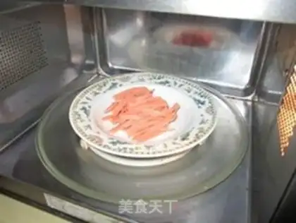 Make Ham field radish step 2