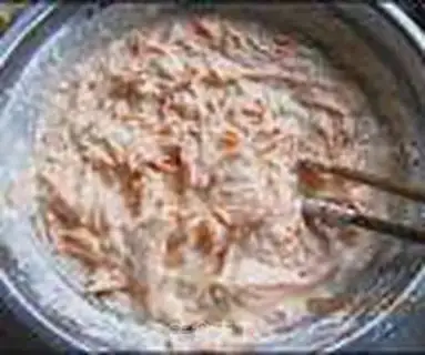 Make Carrot eggcake step 6