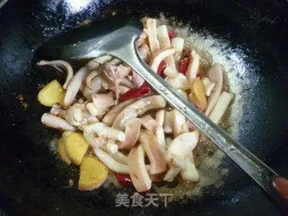 Make Spicy squid step 8