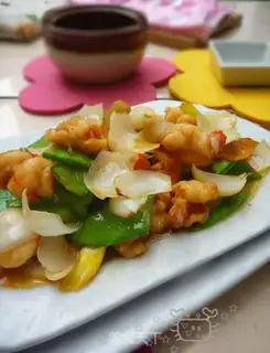 Make Lily shrimp step 8