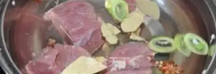 Make Healthy beef jerky step 1