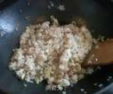 Make Onion egg fried rice step 7
