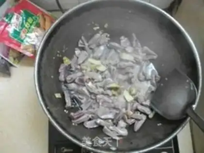 Make Sour duck heart step 5