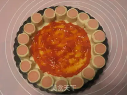 Make Flower pizza step 11