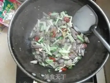 Make Sour duck heart step 7