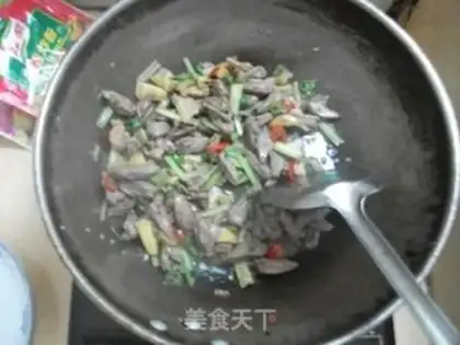 Make Sour duck heart step 8