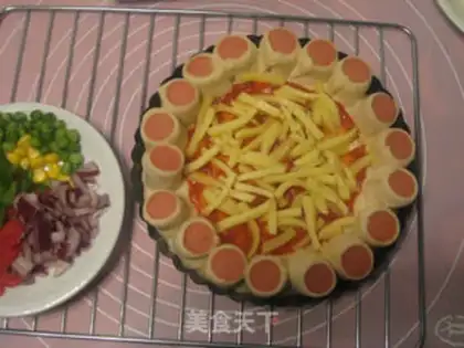 Make Flower pizza step 13