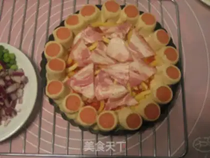 Make Flower pizza step 14