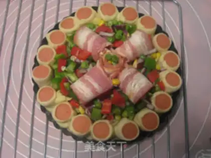 Make Flower pizza step 15