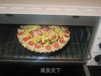 Make Flower pizza step 17