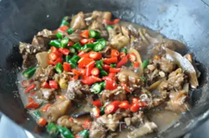 Make A pot chicken step 11