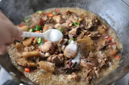 Make A pot chicken step 12