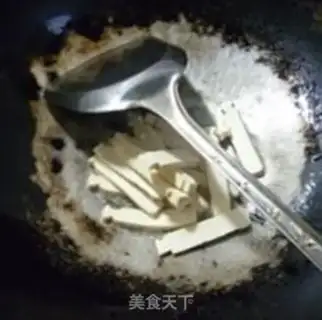Make Garlic fried tofu step 4