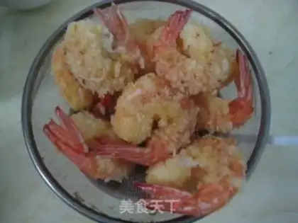 Make Gold shrimp step 7