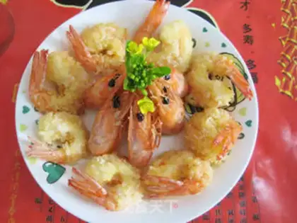 Make Gold shrimp step 9