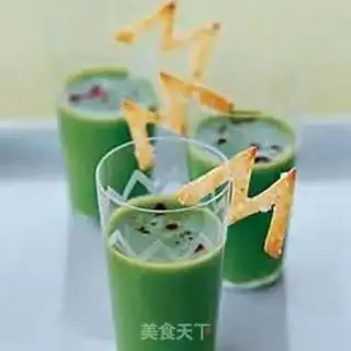 Make Cream mint juice step 2