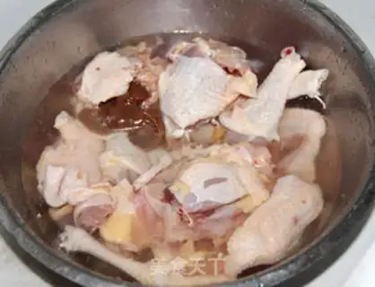 Make Wood-tree chicken soup step 4