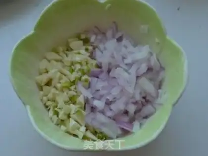 Make Garlic fat oxen step 1