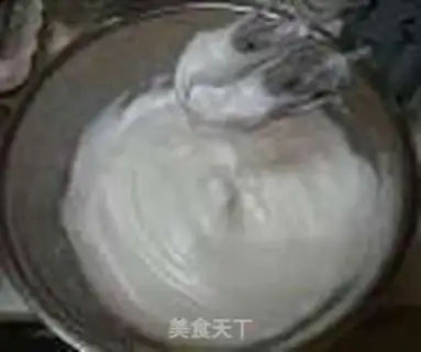 Make Orange cake roll step 1