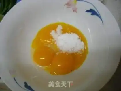 Make Orange cake roll step 2