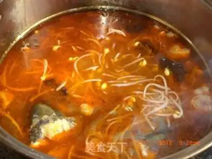 Make Boiled fish step 26