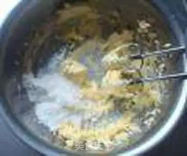 Make Black sesame cookies step 2