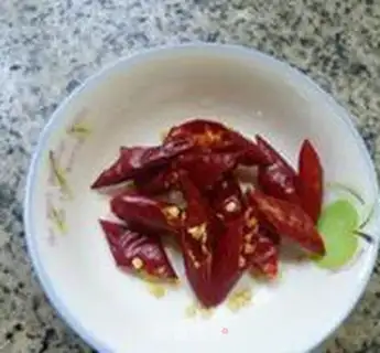 Make Spicy tofu dry step 1