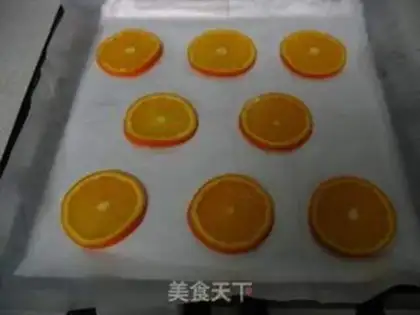 Make Orange cake roll step 3