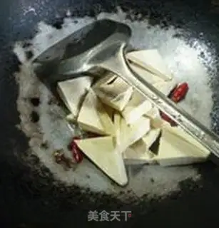 Make Spicy tofu dry step 3