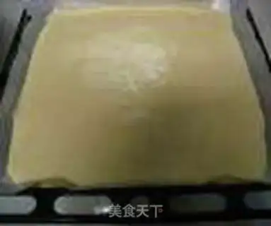 Make Orange cake roll step 5