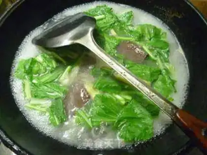 Make The blood soup of a goose step 5