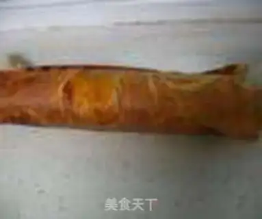 Make Orange cake roll step 7