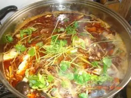 Make Boiled fish step 33