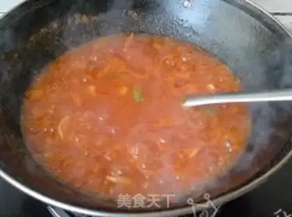 Make A ketchup pan step 8