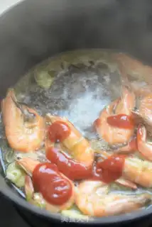 Make Eggplant shrimp step 5