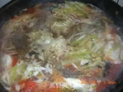Make Breakfast beef noodles step 13