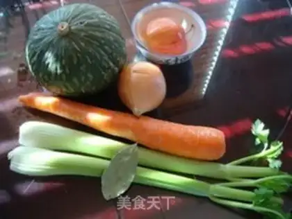 Make Pumpkin sweet soup step 0