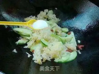 Make Silver ear cucumber step 8