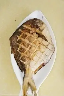 Make Dry-burned mackerel step 6