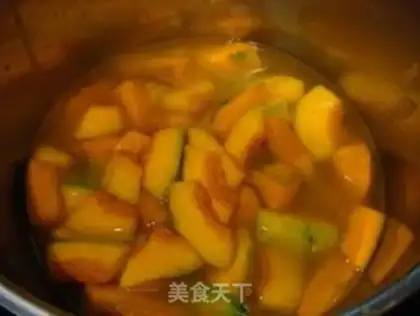 Make Pumpkin sweet soup step 7