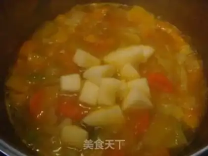Make Pumpkin sweet soup step 10