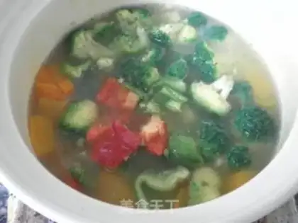 Make Healthy and nutritious vegetable soup step 3