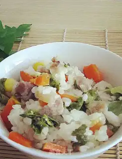 Make Salted rice step 2
