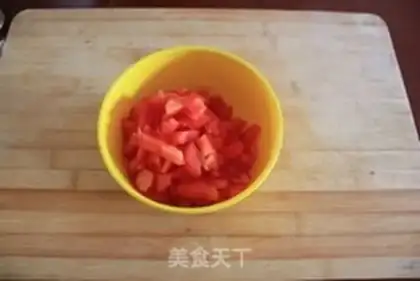 Make A bacon pizza with pasta step 4