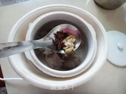 Make Mint steak soup step 3
