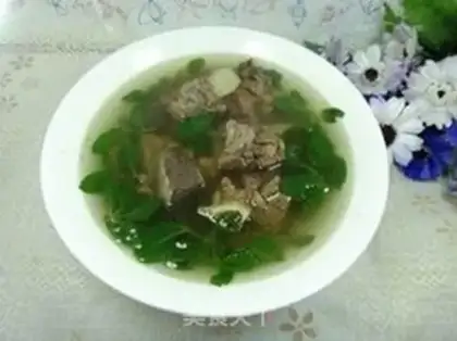 Make Mint steak soup step 7