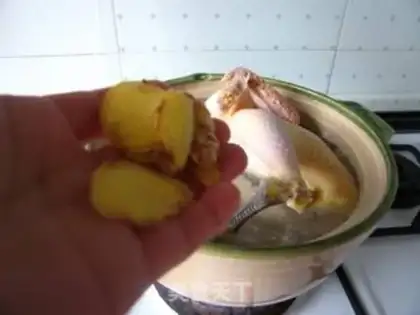 Make Heart chicken soup step 4