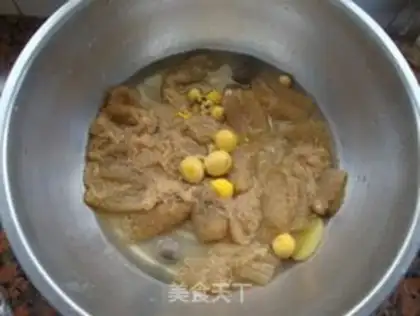 Make Chicken, chicken and bamboo soup step 4
