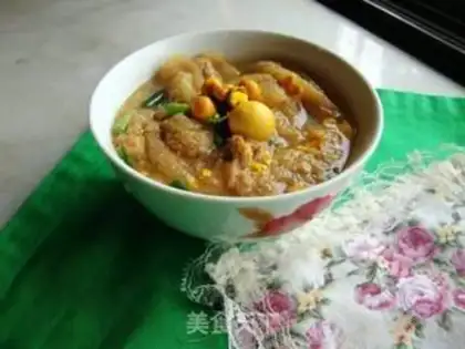Make Chicken, chicken and bamboo soup step 6