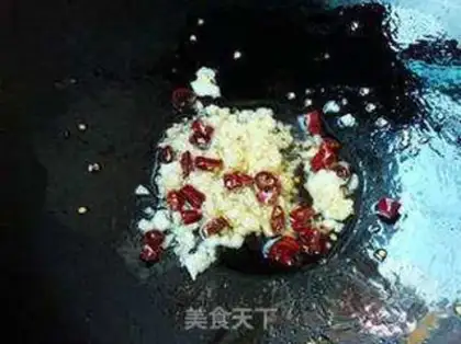 Make Garlic onion fried cucumber step 3